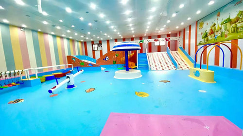 建始儿童软体水上乐园甘肃案例客户图